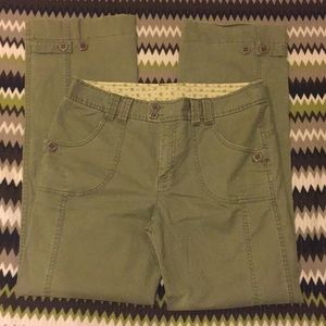 Olive green Kenzie Jeans.
